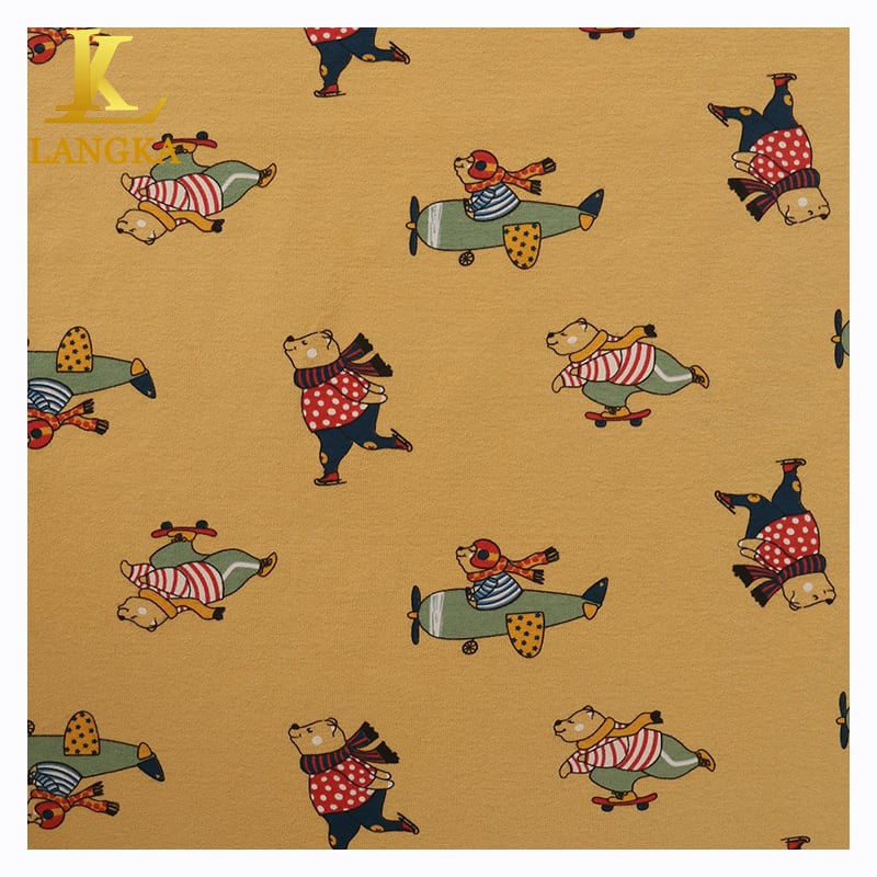 FRENCH TERRY / HOODIE FABRIC Printed-B 2023 Hot Sale