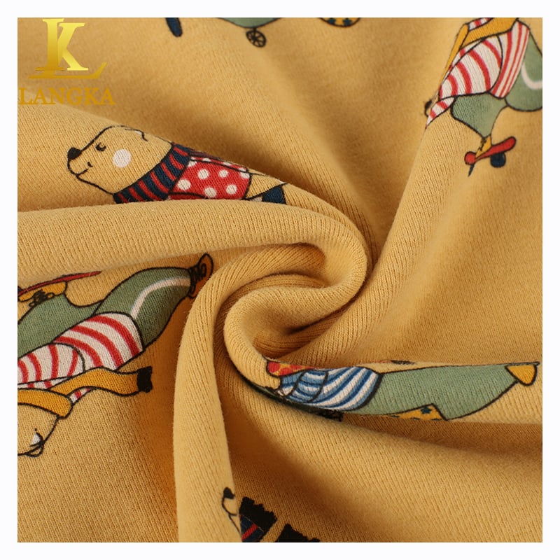 FRENCH TERRY / HOODIE FABRIC Printed-B 2023 Hot Sale